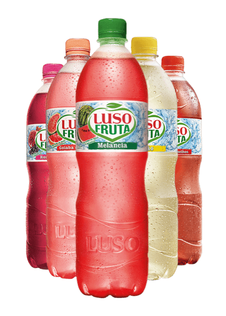 Tipos de Água Luso: Água com sumo de fruta