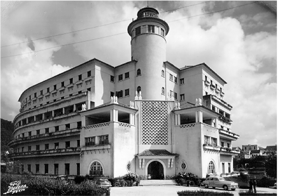História da água: Grande Hotel de Luso