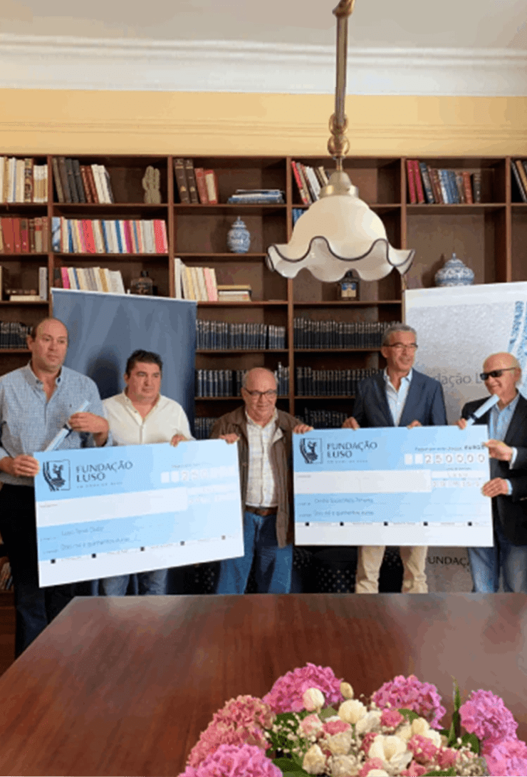 Empreendedores premiados pela Luso