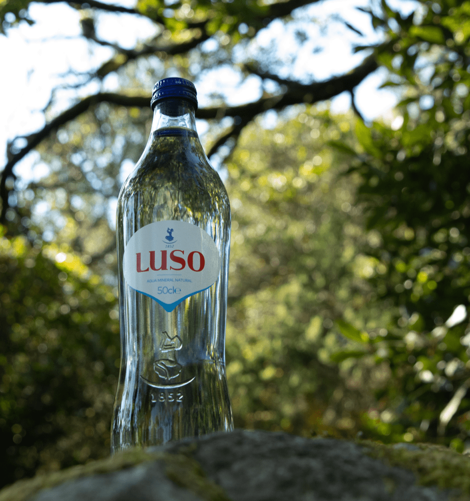 Luso água com baixo teor de sódio